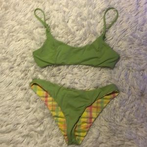 Green bikini